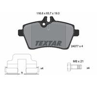 FRONT BRAKE PAD SET DISC BRAKE FITS: MERCEDES-BENZ A-CLASS A 150 /A 160 CDI /