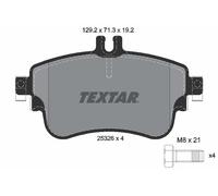 FRONT BRAKE PAD SET DISC BRAKE FITS: MERCEDES-BENZ B-CLASS SPORTS TOURER B 18