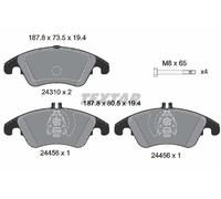 FRONT BRAKE PAD SET DISC BRAKE FITS: MERCEDES-BENZ CLS 350 /CLS 350 CDI / D /