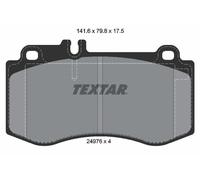 FRONT BRAKE PAD SET DISC BRAKE FITS: MERCEDES-BENZ CLS SEDAN GRANDE CLS 350 /