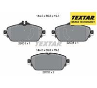 FRONT BRAKE PAD SET DISC BRAKE FITS: MERCEDES-BENZ GLA-CLASS GLA 200 /GLA 220