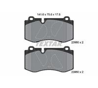 FRONT BRAKE PAD SET DISC BRAKE FITS: MERCEDES-BENZ S-CLASS S 400 HYBRID /S 25