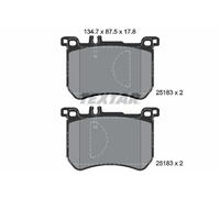 FRONT BRAKE PAD SET DISC BRAKE FITS: MERCEDES-BENZ SL 500 /350 /550/400 /400