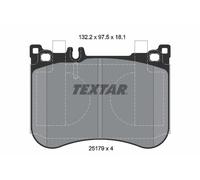 FRONT BRAKE PAD SET DISC BRAKE FITS: MERCEDES-BENZ SL 500 /350 /550/400 /400