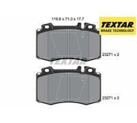 FRONT BRAKE PAD SET DISC BRAKE FITS: MERCEDES-BENZ SL 600 /280 /320 /500 /SL