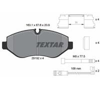 FRONT BRAKE PAD SET DISC BRAKE FITS: MERCEDES-BENZ SPRINTER 35-T BUS 318 CDI