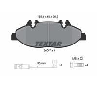 FRONT BRAKE PAD SET DISC BRAKE FITS: MERCEDES-BENZ V-CLASS CDI 2.2 4-MATIC /3