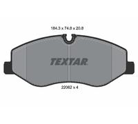 FRONT BRAKE PAD SET DISC BRAKE FITS: MERCEDES-BENZ V-CLASS V 200 CDI / D /V 2