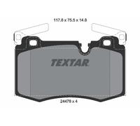 FRONT BRAKE PAD SET DISC BRAKE FITS: MINI MINI COUPE COOPER S JCW/JOHN COOPER