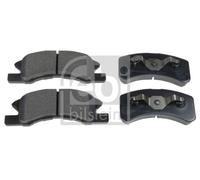 FRONT BRAKE PAD SET DISC BRAKE FITS: MITSUBISHI EK HATCHBACK 0.7/0.7 4WD.MITS
