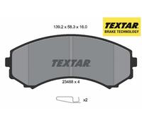 FRONT BRAKE PAD SET DISC BRAKE FITS: MITSUBISHI EXPO / LRV 3.8/3.8 4WD.MITSUB