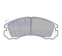 FRONT BRAKE PAD SET DISC BRAKE FITS: MITSUBISHI OUTLANDER II WAGON 2.0 /2.2 D