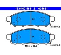 ATE Brake Pad Set 13.0460-5631.2 - Fits Fiat Fullback 2.4 D