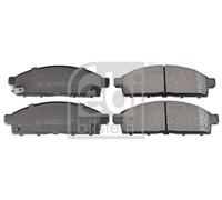 FEBI 16624 BRAKE PAD SET DISC BRAKE Front