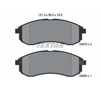 FRONT BRAKE PAD SET DISC BRAKE FITS: MITSUBISHI TRITON PICKUP 2.0 /2.5 TD 4WD