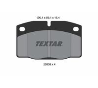 FRONT BRAKE PAD SET DISC BRAKE FITS: OPEL VAUXHALL CORSA A TR 1.0 /1.2 S /1.2