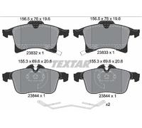 FRONT BRAKE PAD SET DISC BRAKE FITS: OPEL VAUXHALL CORSA D 1.6 TURBO .OPEL VA
