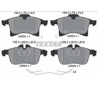 FRONT BRAKE PAD SET DISC BRAKE FITS: OPEL VAUXHALL CORSA D 1.6 TURBO .OPEL VA