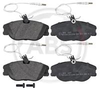 FRONT BRAKE PAD SET DISC BRAKE FITS: PEUGEOT 806 2.0 TURBO/2.0/1.9 TD/2.1 TD