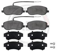 FRONT BRAKE PAD SET DISC BRAKE FITS: PEUGEOT 807 2.0 HDI/2.0/2.2/2.2 HDI/2.0