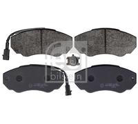 FRONT BRAKE PAD SET DISC BRAKE FITS: PEUGEOT BOXER BUS 2.0 I/2.5 D/1.9 TD/2.5
