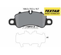 FRONT BRAKE PAD SET DISC BRAKE FITS: PORSCHE 911 3.4 CARRERA/3.0 CARRERA/3.0