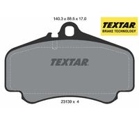 FRONT BRAKE PAD SET DISC BRAKE FITS: PORSCHE 911 3.8 CARRERA S / GTS/3.8 CARR