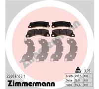 FRONT BRAKE PAD SET DISC BRAKE FITS: PORSCHE PANAMERA 4.8 TURBO S.PORSCHE MAC