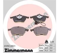 ZIMMERMANN 23392.200.1 Brake pad set