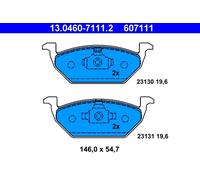 ATE 13.0460-7111.2 Brake pad set