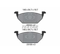 FRONT BRAKE PAD SET DISC BRAKE FITS: SEAT IBIZA MK IV 1.2/1.6 LPG/1.4/1.4 TDI