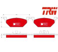 FRONT BRAKE PAD SET DISC BRAKE FITS: SEAT IBIZA MK IV 1.2/1.6 LPG/1.4/1.4 TDI