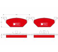 FRONT BRAKE PAD SET DISC BRAKE FITS: SEAT IBIZA MK IV 1.2/1.6 LPG/1.4/1.4 TDI