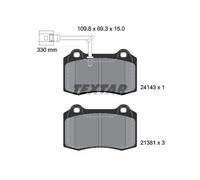 FRONT BRAKE PAD SET DISC BRAKE FITS: SEAT LEON 1.8 T CUPRA R I