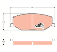 FRONT BRAKE PAD SET DISC BRAKE FITS: SUZUKI SIERRA CABRIO 1.0 .SUZUKI CARIBIA