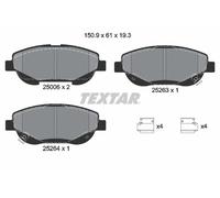 FRONT BRAKE PAD SET DISC BRAKE FITS: TOYOTA AVENSIS SALOON 2.2 D-4D /2.0 D-4D