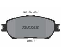 FRONT BRAKE PAD SET DISC BRAKE FITS: TOYOTA SIENNA 3.5 /3.5 4WD /3.3 4WD /3.3