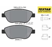 FRONT BRAKE PAD SET DISC BRAKE FITS: VAUXHALL CORSAVAN MK III HATCHBACK VAN 1