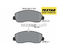 FRONT BRAKE PAD SET DISC BRAKE FITS: VAUXHALL MOVANO MK II CHASSIS/CAB 2.3 CD