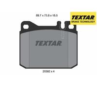 FRONT BRAKE PAD SET DISC BRAKE FITS: VW LT28-50 BUS 2.4 D/2.4 TD/2.0/2.4/2.