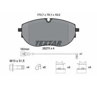 FRONT BRAKE PAD SET DISC BRAKE FITS: VW MULTIVAN T6 2.0 TDI/2.0 TDI 4MOTION/2