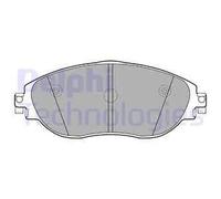 FRONT BRAKE PAD SET DISC BRAKE FITS: VW PASSAT B7 2.0 TDI/3.6 FSI 4MOTION.VW