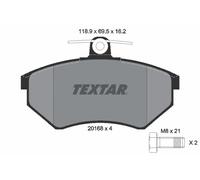 FRONT BRAKE PAD SET DISC BRAKE FITS: VW SANTANA B2 2.2.VW QUANTUM B2 2.2.VW C