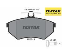 FRONT BRAKE PAD SET DISC BRAKE FITS: VW SANTANA B2 2.2.VW QUANTUM B2 2.2.VW C