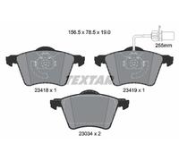 FRONT BRAKE PAD SET DISC BRAKE FITS: VW SHARAN 1.9 TDI/2.0/2.0 TDI/2.0 LPG.VW