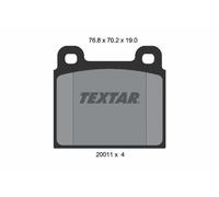 FRONT BRAKE PAD SET DISC BRAKE FITS: VW TRANSPORTER T2 BUS 1.6/1.8/2.0/1.7.VW