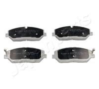 Front Brake Pad Set, disc brake JAPANPARTS PA-H22AF