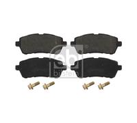 Front Brake Pad Set Febi for Fiesta 16820 Top German Quality