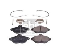 Front Brake Pad Set Febi for Scudo Dispatch Expert 806 Synergie Ulysse 16225 Top