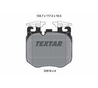 TEXTAR 2261801 Brake pad set